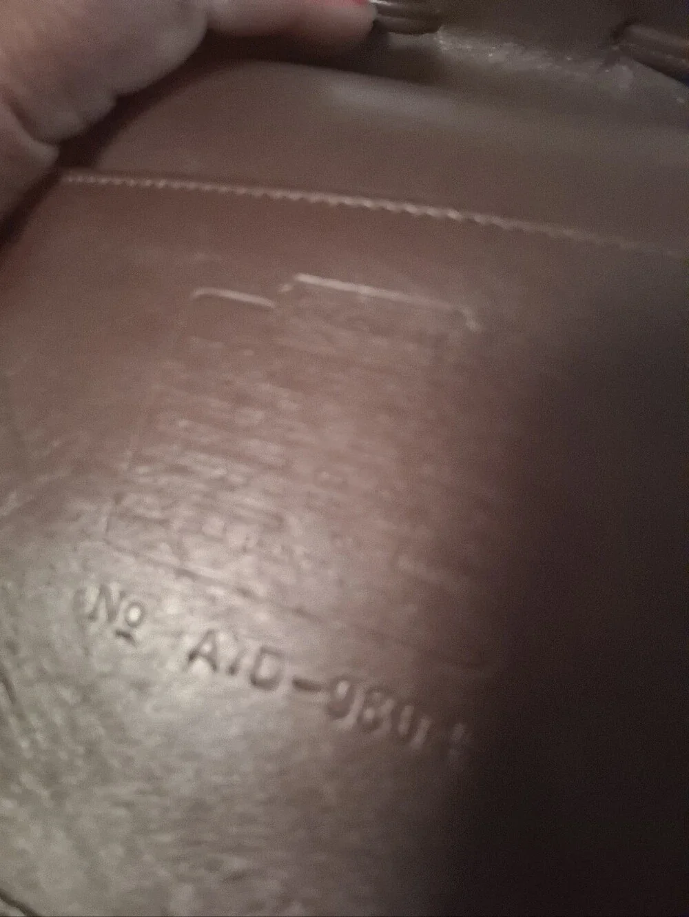 Women's Vintage Med Coach Bucket Bag